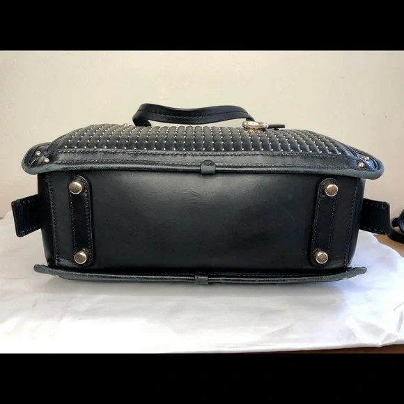 S⭕️LD‼️Coach Dreamer with Quilting and Rivets Black - Picture 7 of 12